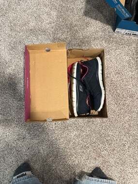 Skechers Women's Flex Appeal Memory Foam Sport Sneakers - Black/Pink